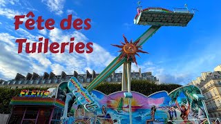 Fête des Tuileries Paris Vlog August 2022 [upl. by Jarrell]