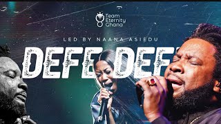 Wow😱Sonnie Badu shocks Team Eternity with his powerful DEFE DEFE worship the first time they met [upl. by Sioled]