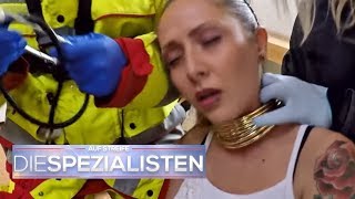 Kette zu eng Ist das ihr letzter Atemzug  Auf Streife  Die Spezialisten  SAT1 TV [upl. by Ramedlab]