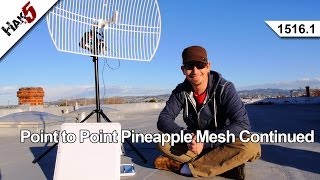 Point to Point Pineapple Mesh Continued Hak5 15161 [upl. by Etnahsal940]