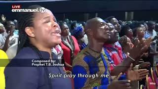 Spirit pray through me  SCOAN Prophet TB Joshua [upl. by Natanoj]