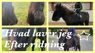 Min rutine efter ridning 2🐎￼ [upl. by Orelie]