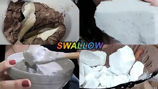 Full Swallow 🤤 mukbang drycrunch asmr [upl. by Hamann]