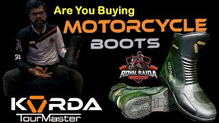 Korda Tourmaster  Riding Boots Features explained in Detail  Waterproof Boots Royal Raida [upl. by Fazeli]