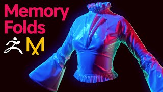 Adding Memory Folds to Clothes with Zbrush and Marvelous Designer [upl. by Noraj]