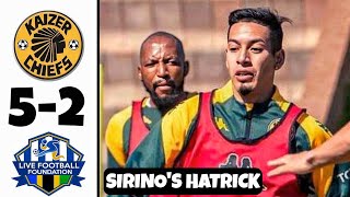 SIRINOS HATRICK Kaizer Chiefs vs Live football 52 Friendly Match All Goals Kaizer chiefs News [upl. by Small972]