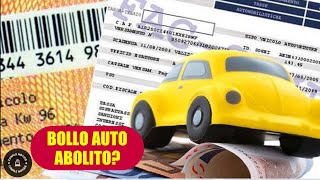 Bollo auto abolito Ecco tutte le esenzioni e le agevolazioni [upl. by Avraham]