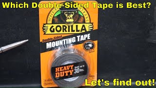 Which DoubleSided Mounting Tape is Best 3M VHB vs Duck Gorilla Gorilla Clear TREX Loctite [upl. by Zamora914]