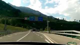 Driving from Luzern to Interlaken  A8 Lungern Tunnel Umfahrungstunnel Lungern [upl. by Dymphia]