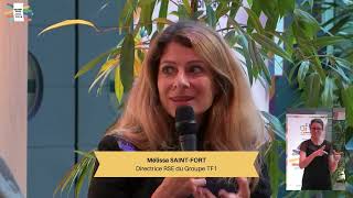 Extrait Table Ronde 2024  Mélissa SaintFort Directrice RSE du Groupe TF1 [upl. by Esorylime]