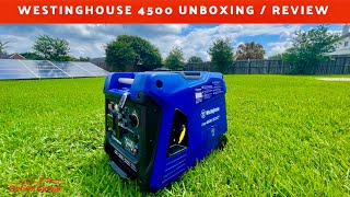 Westinghouse iGen4500 Inverter Generator Unboxing and Review Decibel Test [upl. by Eimrots]