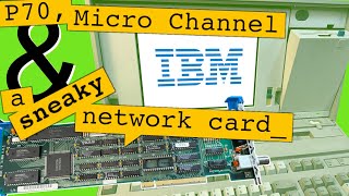 Revisiting the IBM P70 Tackling the Micro Channel Option Disks and a Sneaky Ethernet Card [upl. by Aseeral684]