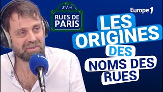 Les origines des nom des rues avec David CastelloLopes [upl. by Egres]