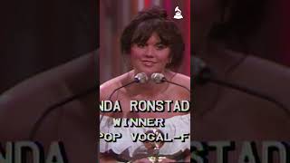 GRAMMYRewind LindaRonstadt Wins A GRAMMY For Hasten Down The Wind In 1977 [upl. by Jews]