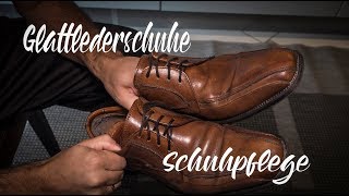 GlattlederSchuhpflege “SCHNELL amp SAUBER” [upl. by Alak987]