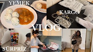 BOL SOSLU LOKUM ET KARGOLARIMI ACALIM BABASINDAN DEV SÜRPRİZ YENİ TAKILARIM  GÜNLÜK VLOG [upl. by Eahsel]