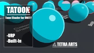 TATOON2  Toon shader for unity  cel shading solution for unity  builtin and URP [upl. by Roderic75]