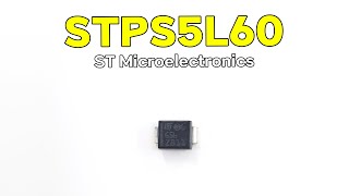 STPS5L60  ST Microelectronics  Power Schottky rectifier [upl. by Nitin]