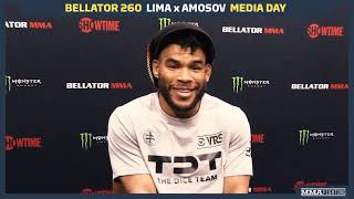 Bellator 260 Demarques Jackson Credits Training With Monster Shavkat Rakhmonov  MMA Fighting [upl. by Tann]