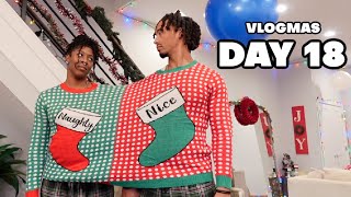 CONJOINED FOR 24 HOURS…  VLOGMAS DAY 18 [upl. by Suivatram]