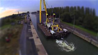 Timelapse vervanging middendeuren Sluis Zemst Final [upl. by Cortney302]