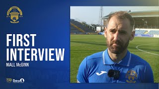 Greenock Morton  Niall McGinn  First Interview [upl. by Ahsitram586]