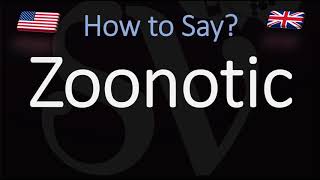 How to Pronounce Zoonotic CORRECTLY [upl. by Lerat]