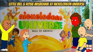 Little Bill amp Rosie Misbehave at Nickelodeon UniverseGrounded [upl. by Inavihs]