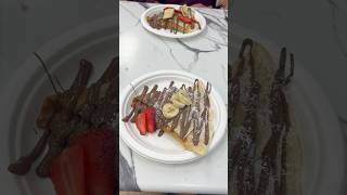 Cones amp Crepes in East Brunswick NJ crepes food foodtour dessert eastbrunswick nj newjersey [upl. by Noah950]