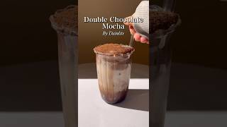 Making Easy Double Chocolate Mocha🤎🤎 shorts recipe coffee homecafe [upl. by Blandina]