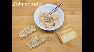 Zalmsalade snel en makkelijk recept  Lians Leven  recept 6 [upl. by Rochelle25]