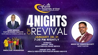 Faith Assembly of God Revival Service January 2831 2024 NIGHT 3 [upl. by Eniagrom871]