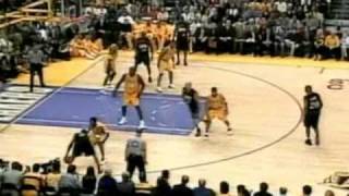 2001 NBA Finals Sixers at Lakers Gm 1 part 814 [upl. by Nilyahs]