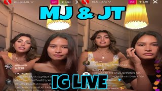 PART2 MJ LASTIMOSA AND JANINE TAGUNON INSTAGRAM LIVE IN NEW YORK  JULY 10 2021 [upl. by Laughlin411]