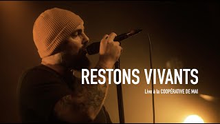 AMBRE  Restons Vivants  Live à La Coopérative de Mai [upl. by Skillern]