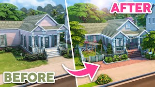 Rindle Rose Renovation🌹 The Sims 4 Speed Build [upl. by Wills]