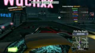 Burnout Paradise Freeburn Challenge Jump over 6 cars [upl. by Ym]