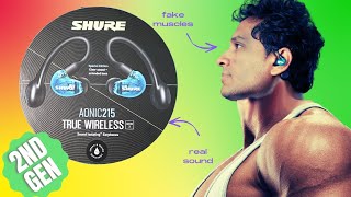 An Audiophile Goes to the Gym  Shure Aonic 215 Gen 2 Review [upl. by Golter]