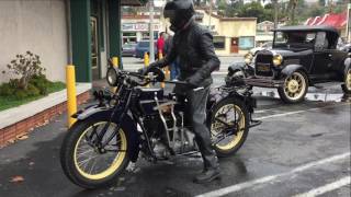 1928 Henderson Deluxe Motorcycle [upl. by Dulciana]