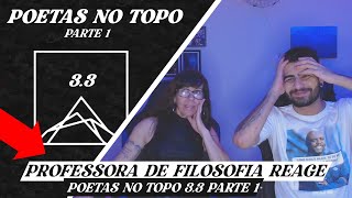 Minha mãe professora de filosofia reage POETAS NO TOPO 33 Parte 1 REAÇÃO ANÁLISE [upl. by Sulohcin347]