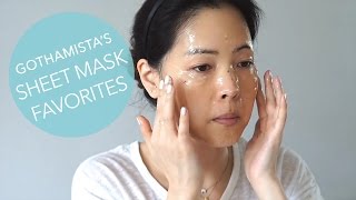 Gothamistas Korean Sheet Mask Favorites featuring Glow Recipe Picks [upl. by Ammadis306]