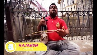 Resham Firiri Nepali Folk Song  RAMESH  Darjeeling Street Singer [upl. by Nozicka307]