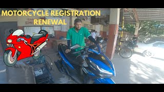 MOTORCYCLE REGISTRATION RENEWAL  REHISTRO NG MOTOR PAANO MAG RENEW SA LTO 2023 STEP BY STEP PROCESS [upl. by Berry327]