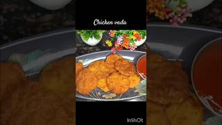 Chicken vada recipe 😋starter chicken nuggets viralvideos ytshorts shortsviral food [upl. by Naleek]