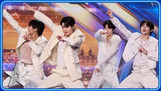 Kpop boyband BLITZERS 블리처스 cover Shawn Mendes hit  Auditions  BGT 2024 [upl. by Jewell]