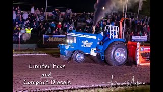 Tractor Pulling  Limited Prostocks  Compact Diesels from Great Eccleston 2024 [upl. by Neyuq]