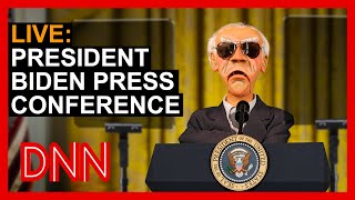 LIVE President Biden Press Conference  JEFF DUNHAM [upl. by Hatfield932]