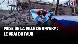 Prise de la ville de Krynky  le vrai du faux [upl. by Rifkin]