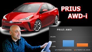 SUPERTEST HIBRIDO ¿Es el Toyota Prius AWD 2019 el mejor híbrido del mercado frente al IONIQ [upl. by Adnovahs]