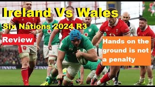 Review Ireland VS Wales Six Nations 2024 Reactions Analysis Team Ratings amp Recap [upl. by Enneillij339]